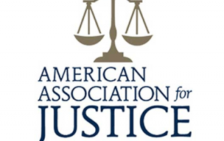 american association for justice badge